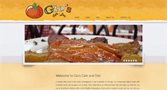 Desktop Screenshot of gioscafe.com